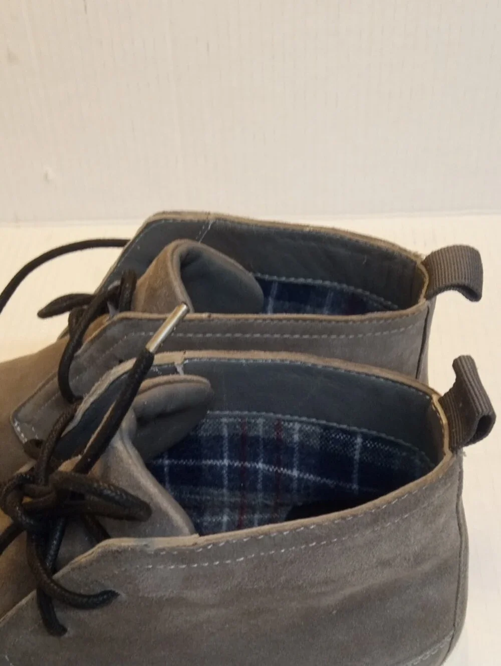 Men's Size 9 Boots Casual Suede Chukka Boot - Gray
